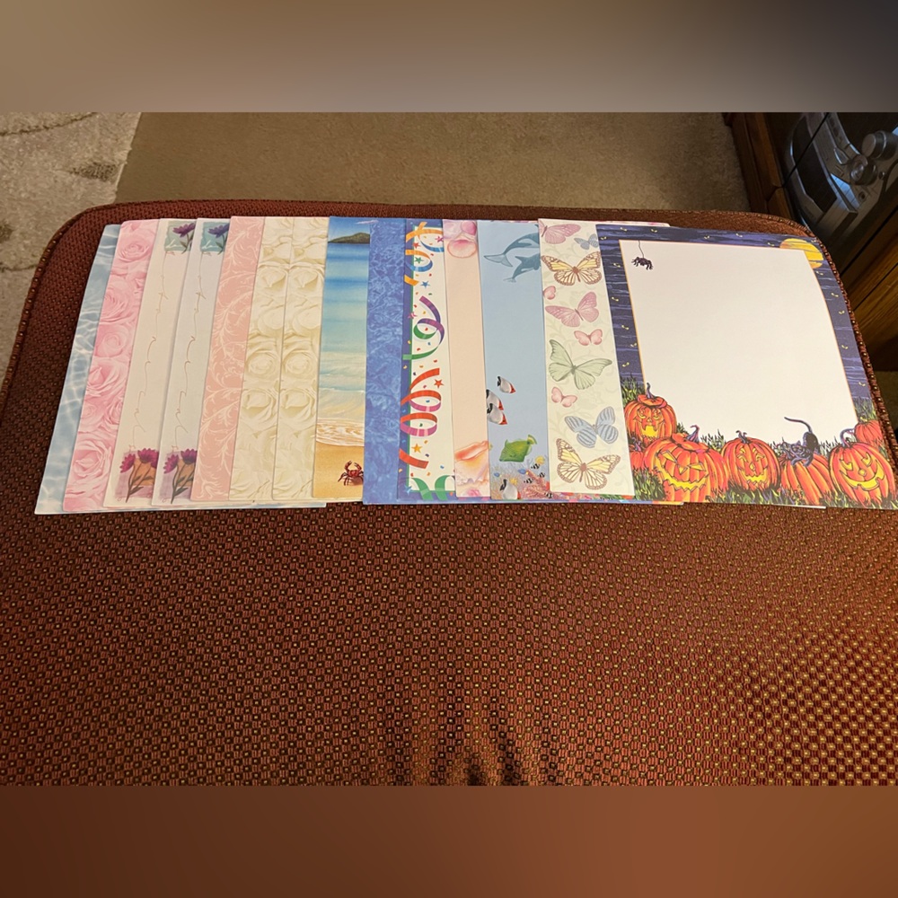 Assorted Scrapbook Paper
